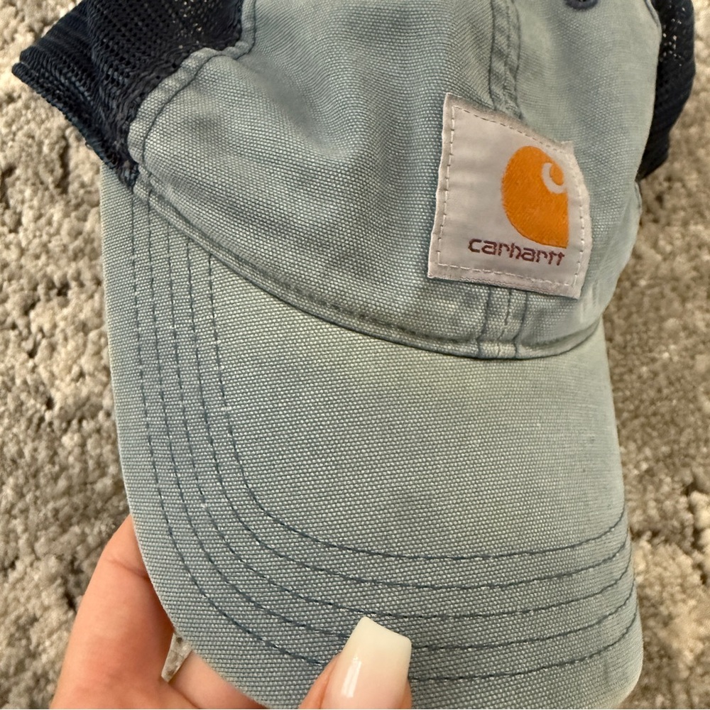 Carhartt Blue Hat Cap - Picture 2 of 5